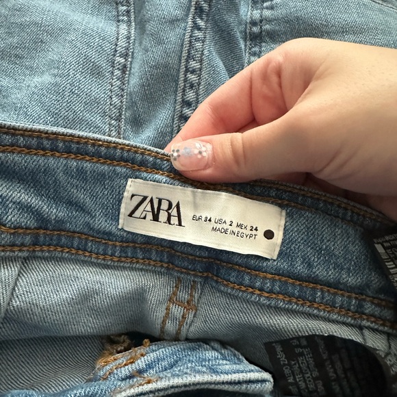 Zara high rise flare jeans - Picture 3 of 3